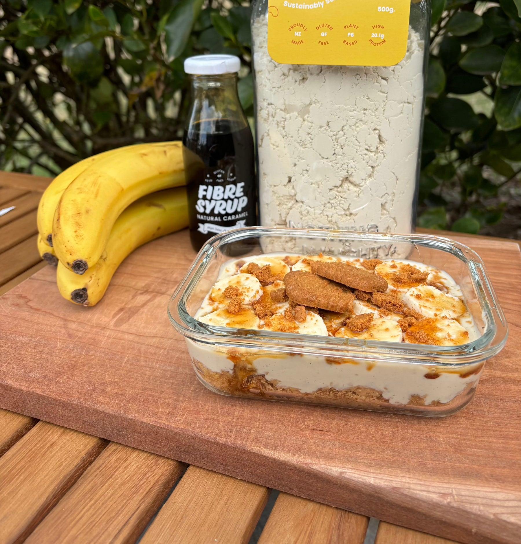 Healthy Banoffee Weetbix Cheesecake 🍌🍰