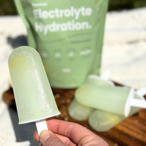 Hydrating Electrolyte Popsicles