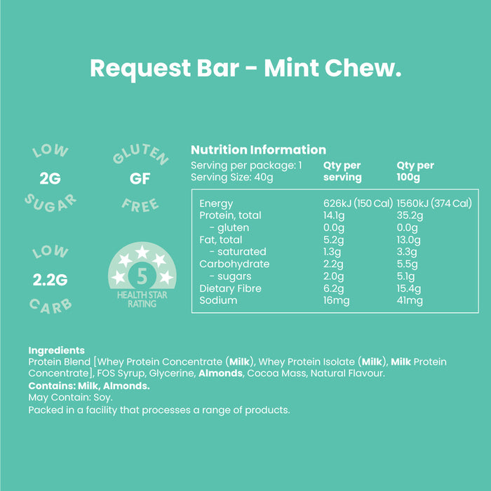 Request Low-Carb Protein Bar - Single
