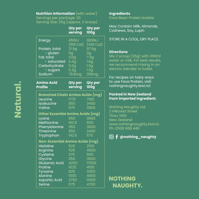 Lean Bean Protein - 500g Refill Bag