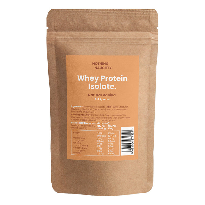 Whey Protein Isolate Sample Sachet - 2 x 25g Servings