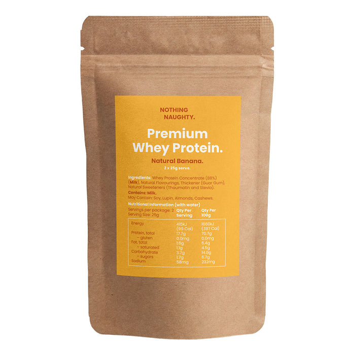 NZ Whey Protein Sample Sachet - 2 x 25g Servings