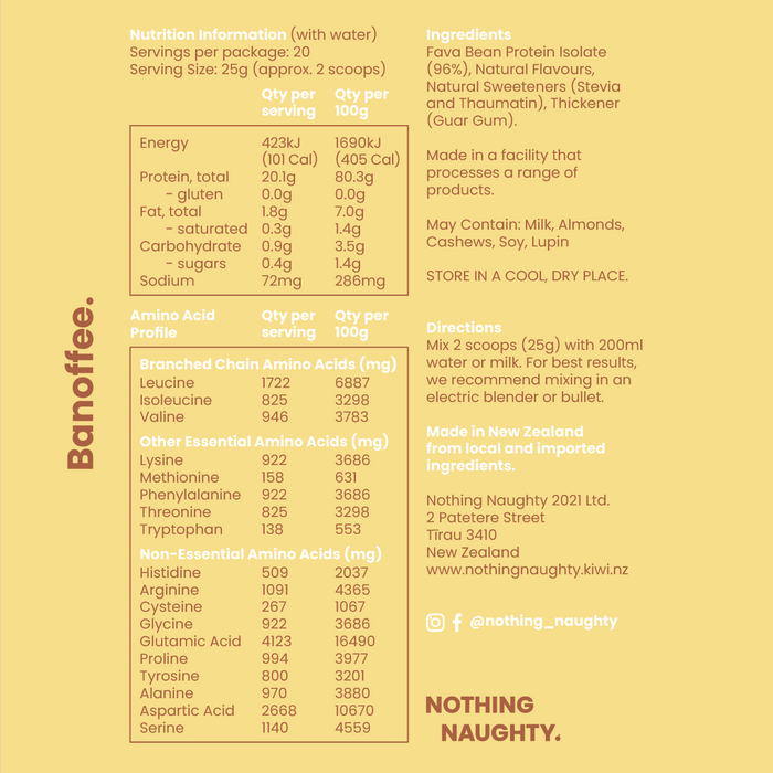 Lean Bean Protein - 500g Jar