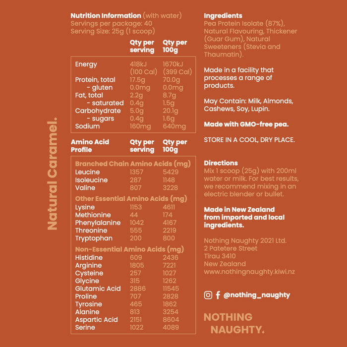 Premium Pea Protein - 1kg Jar