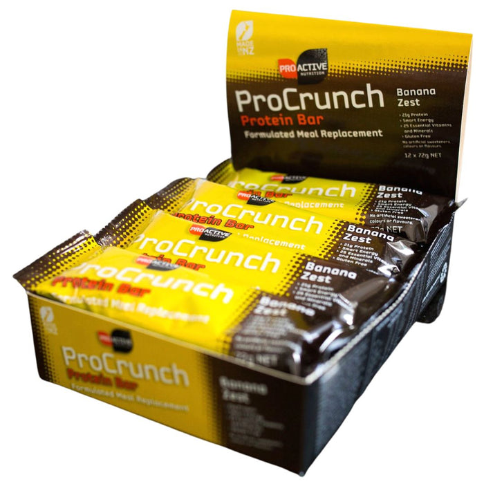 ProCrunch Meal Replacement Protein Bars - Box of 12 *Discontinued*