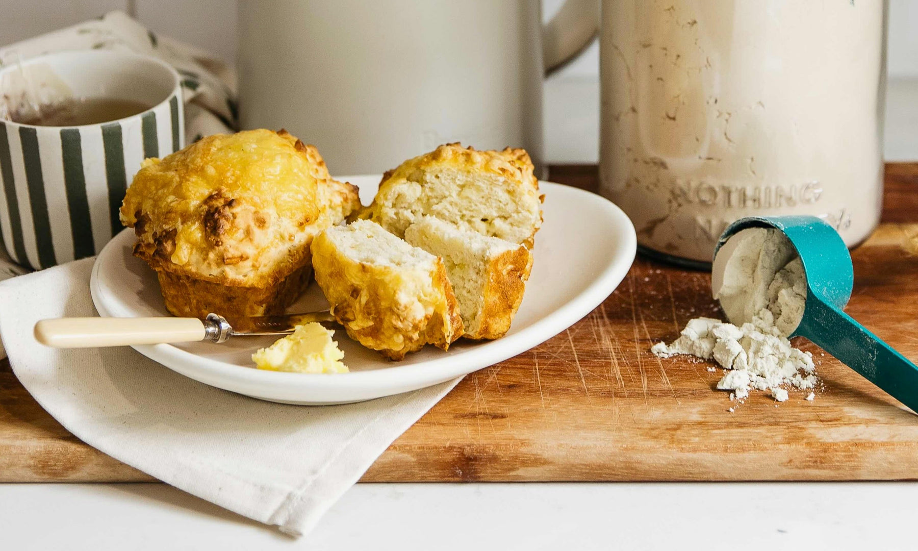 Protein-Packed Cheese Scones