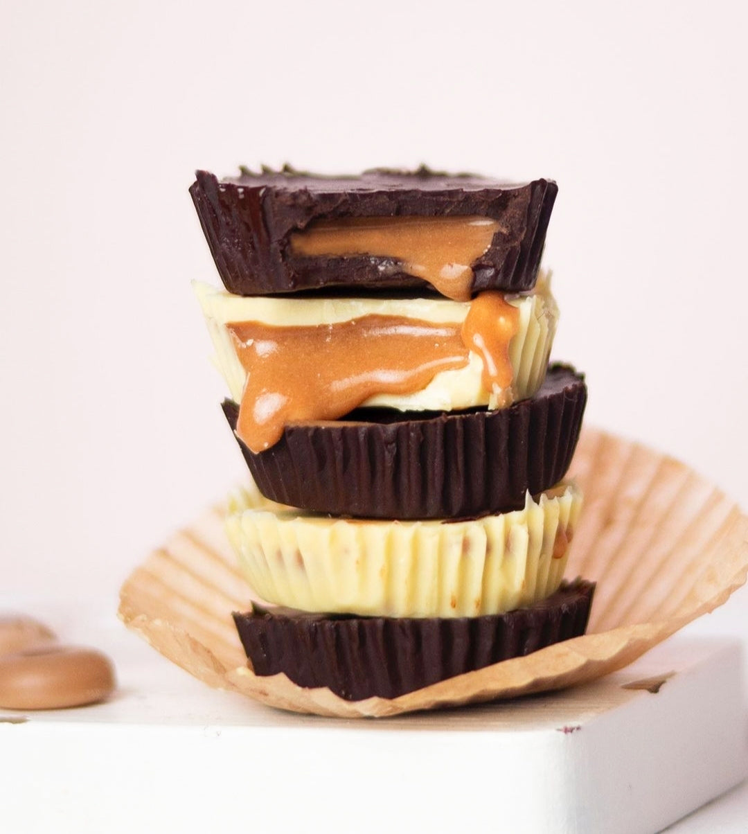 Oozy Caramel Cups