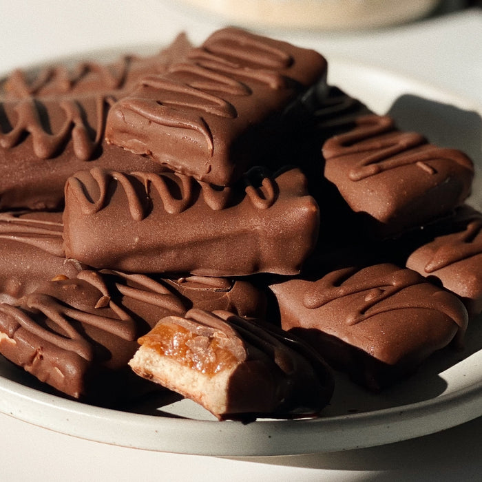 Twix Style Protein Chocolate Bars