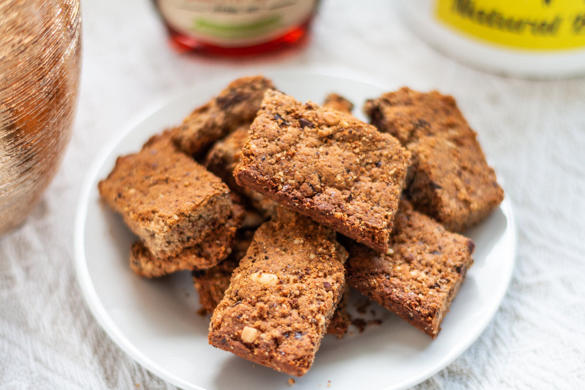Peanut Butter Protein Flapjacks — Nothing Naughty