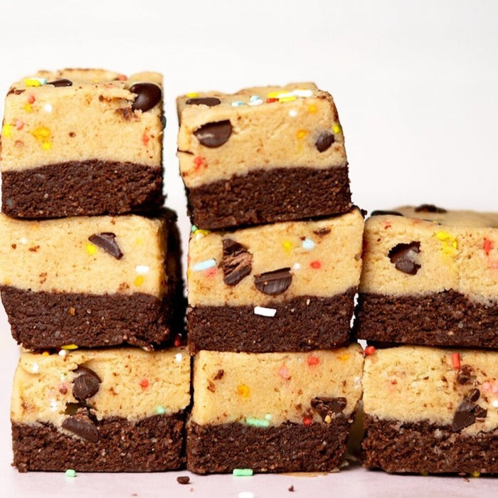 Brookies - Cookie Dough Brownies