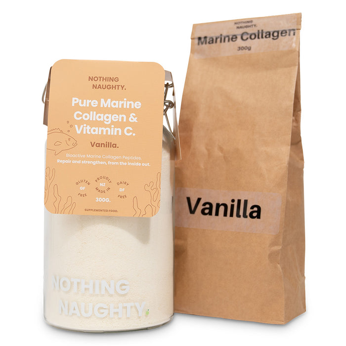Pure Marine Collagen & Vitamin C - 300g Refill Bag