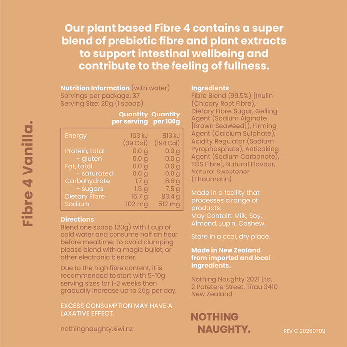 Fibre 4 - 750g Refill Bag