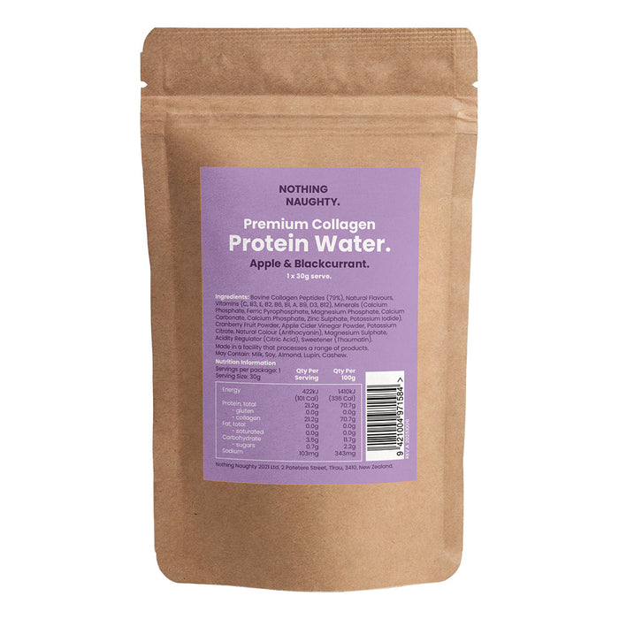 Premium Collagen Protein Water Sample Sachet - 1 x 30g Serving