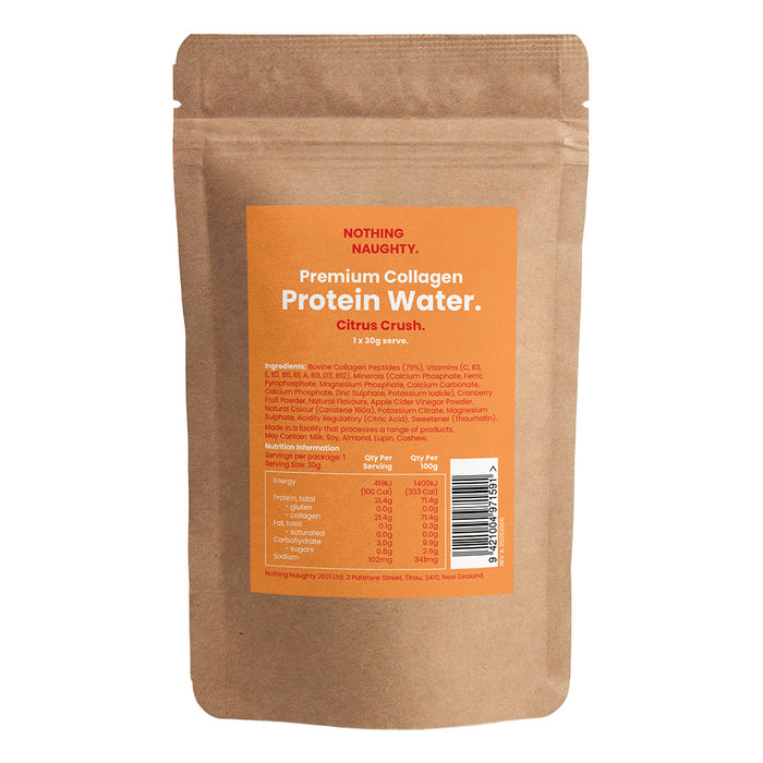 Premium Collagen Protein Water Sample Sachet - 1 x 30g Serving