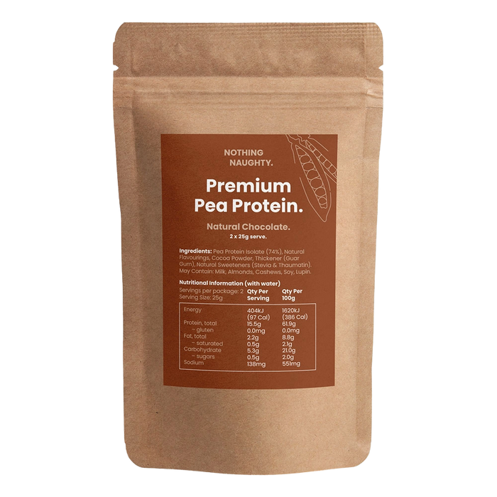 Pea Protein Sample Sachet - 2 x 25g Servings
