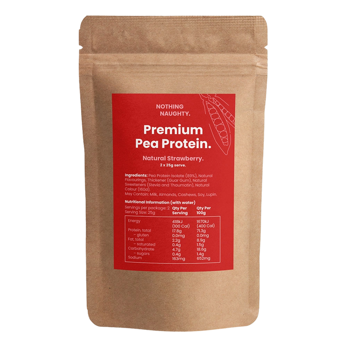 Pea Protein Sample Sachet - 2 x 25g Servings