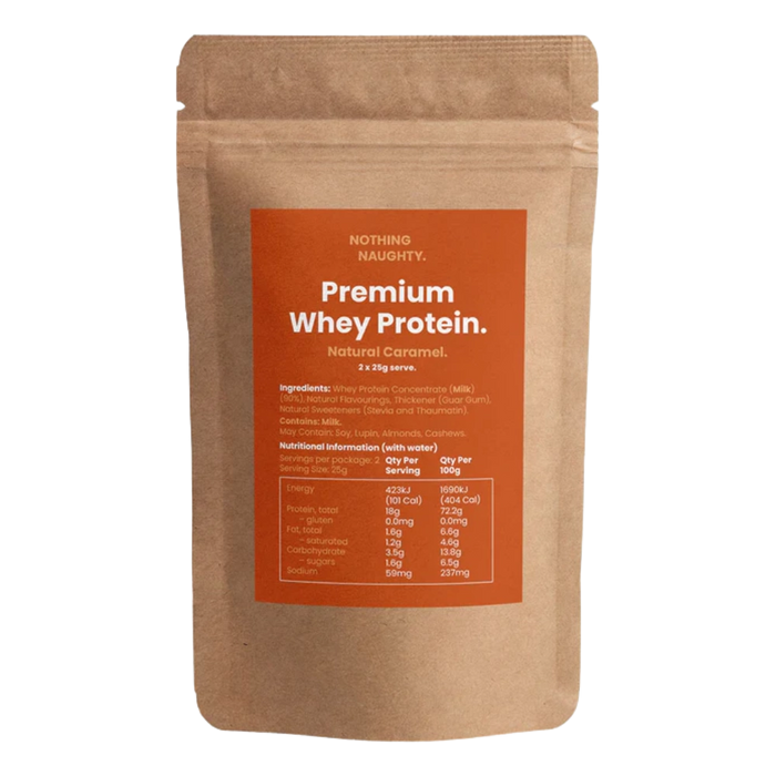 NZ Whey Protein Sample Sachet - 2 x 25g Servings