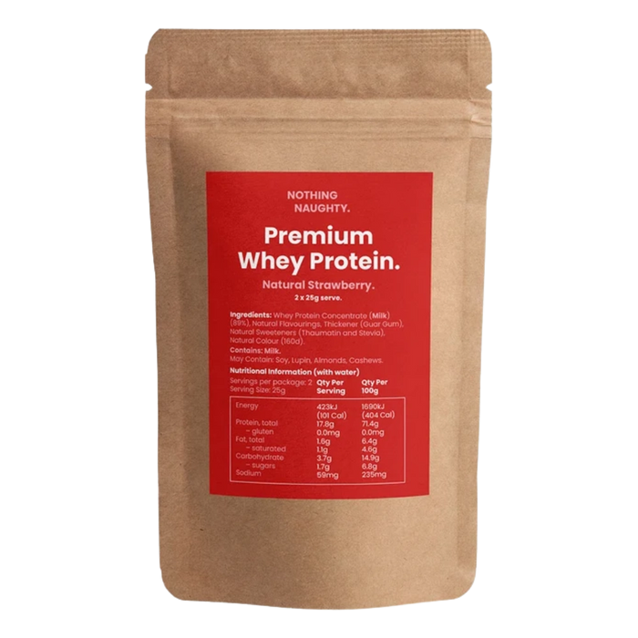 NZ Whey Protein Sample Sachet - 2 x 25g Servings