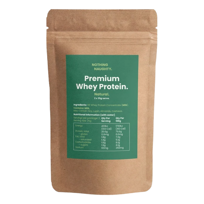 NZ Whey Protein Sample Sachet - 2 x 25g Servings