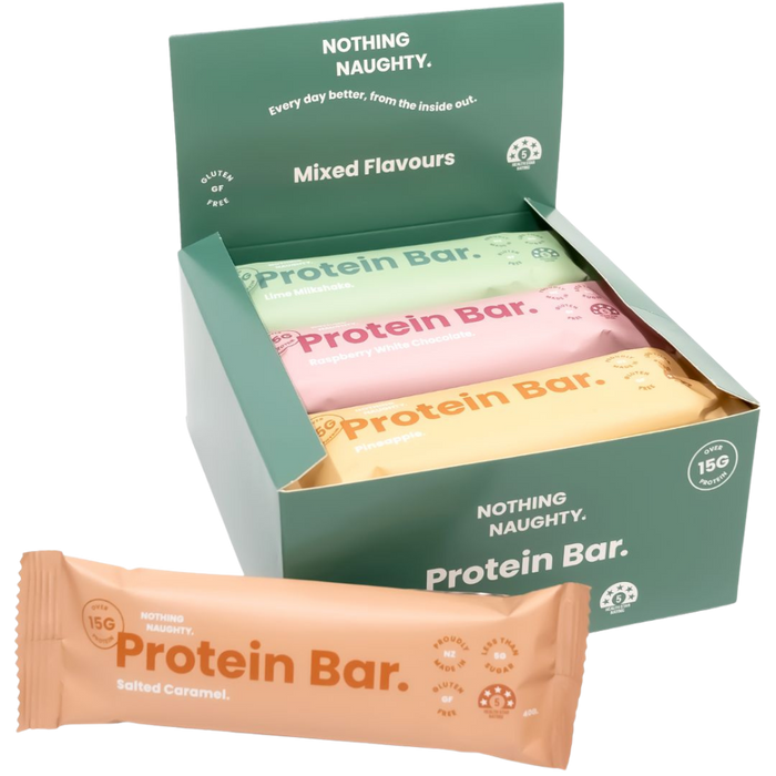 Nothing Naughty Protein Bars - Box of 12