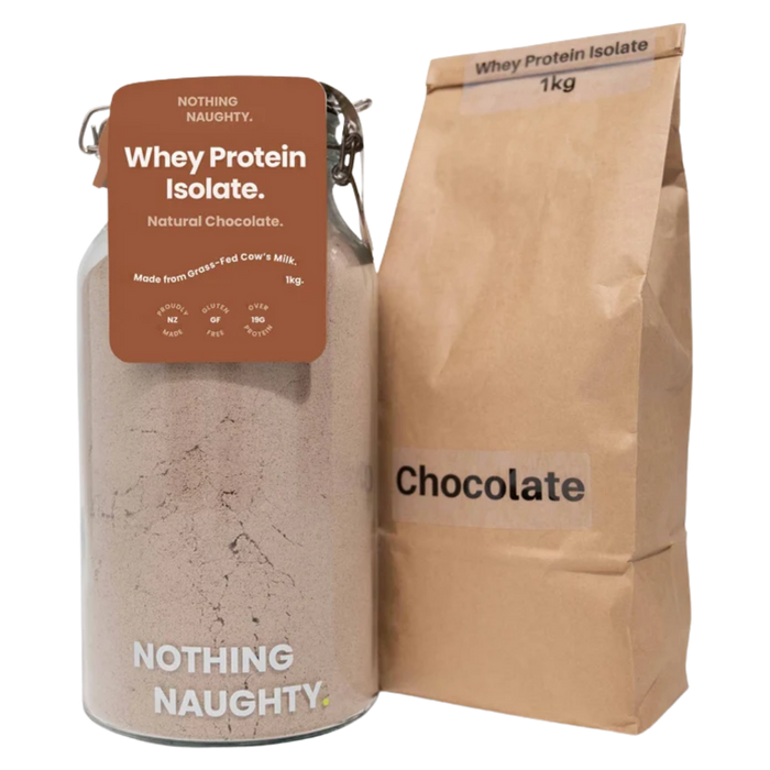 NZ Whey Protein Isolate - 1kg Refill Bag