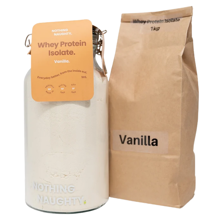 NZ Whey Protein Isolate - 1kg Refill Bag