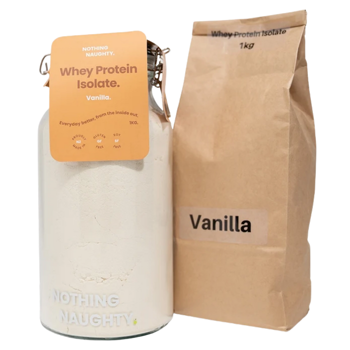 NZ Whey Protein Isolate - 1kg Refill Bag