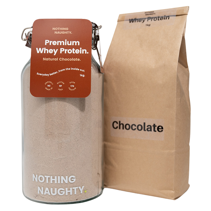 Premium NZ Whey Protein - 1kg Refill Bag