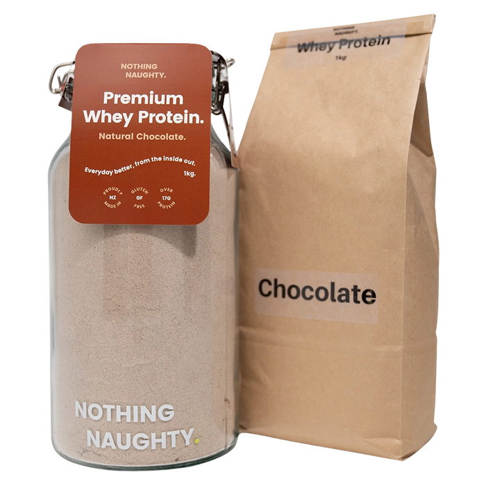 Premium NZ Whey Protein - 1kg Refill Bag