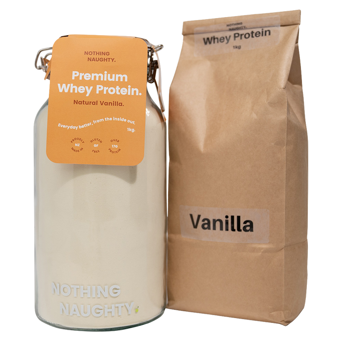 Premium NZ Whey Protein - 1kg Refill Bag