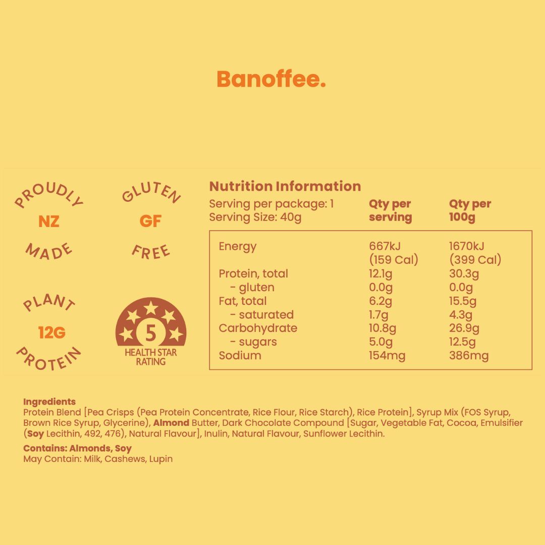Nutrition – Banoffee