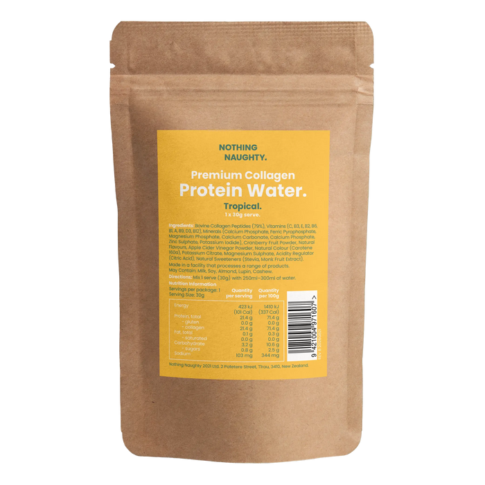 Premium Collagen Protein Water Sample Sachet - 1 x 30g Serving