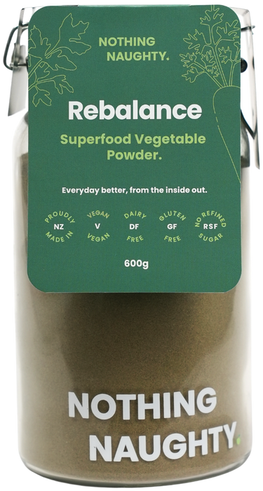 Rebalance Superfood Vegetable Powder 600g Jar