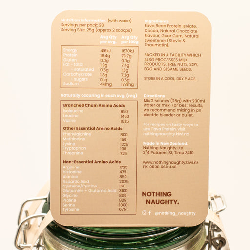 Lean Bean Protein — Nothing Naughty