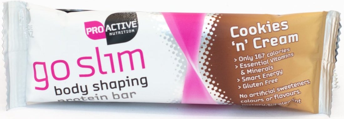 Go Slim Body Shaping Protein Bars - Box of 12